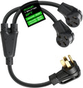 NEMA 14-50 Y Splitter Adapter Cord for RV and EV Charging