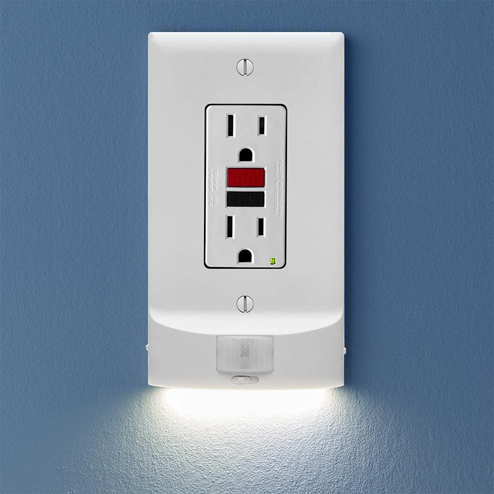 SnapPower MotionLight 5 Pack - LED Night Lights for GFCI Outlets