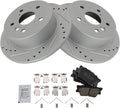 Rear Ceramic Brake Pad & Rotor Kit for 2007-2012 Lexus ES350
