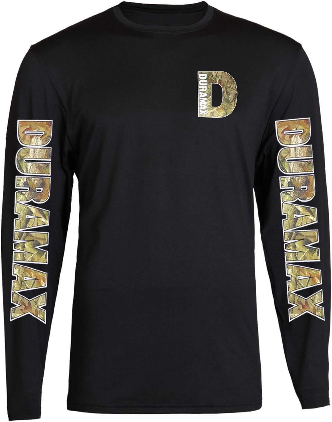Duramax Camo Long Sleeve Tee - Camo Black S-2XL