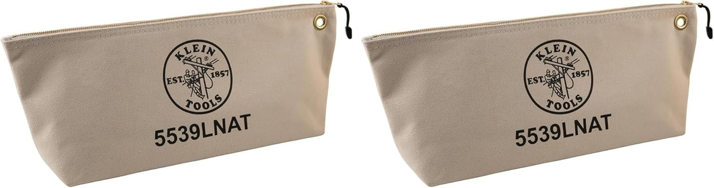 Klein Tools 16-Inch Canvas Tool Pouch for Durable Storage