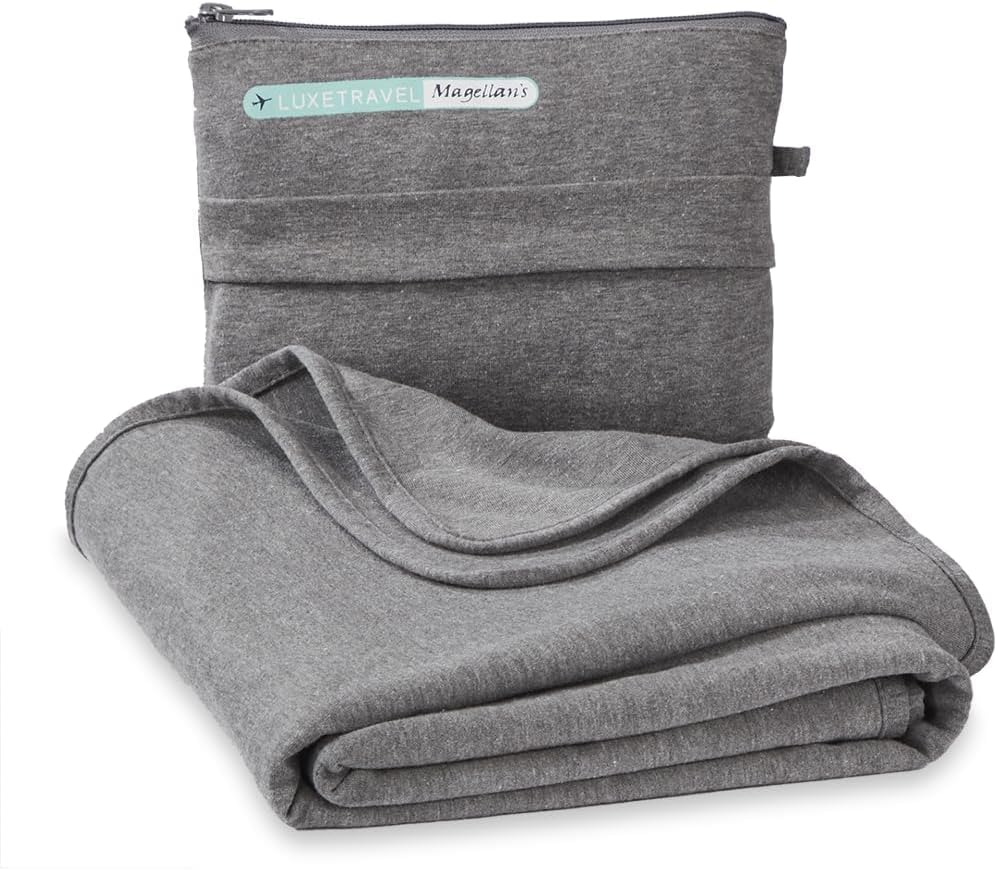 SAGEFINDS Convertible Travel Blanket