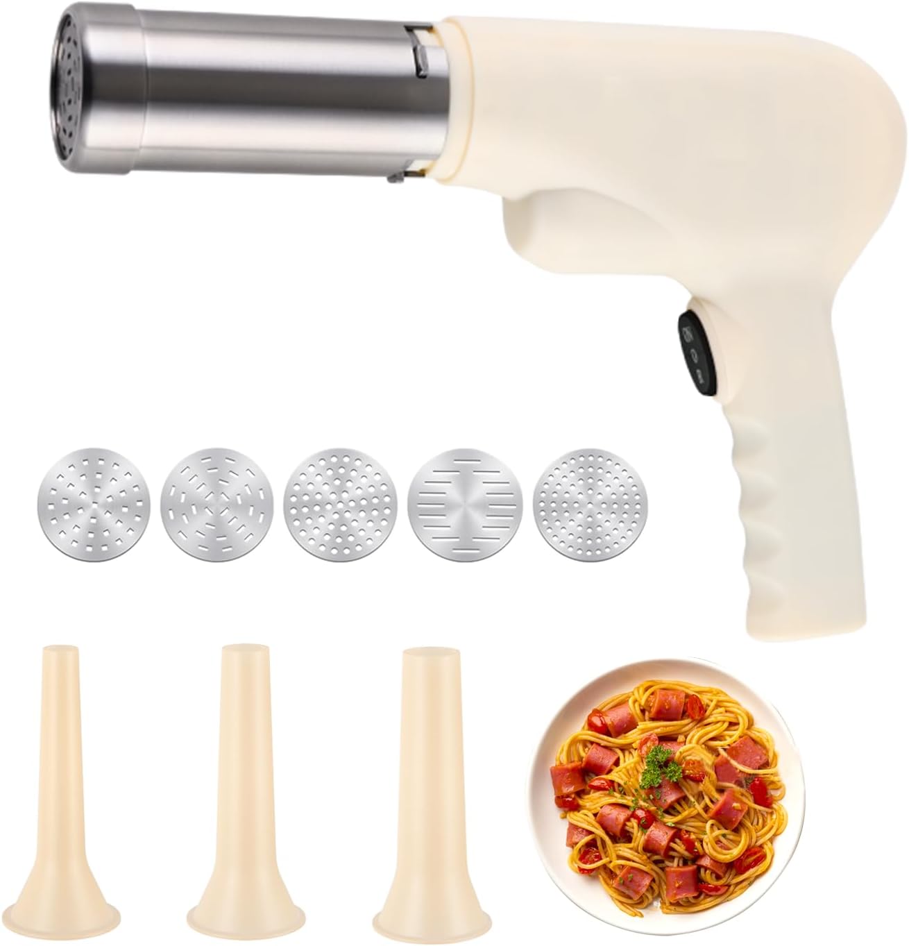 COZYWELL Portable 6-IN-1 Pasta Maker: Homemade Noodles & More!