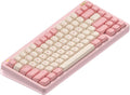 75% Wireless Mechanical Keyboard Pink Lemon - Halo75 V2