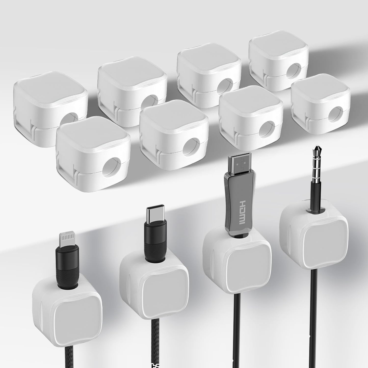 Magnetic Cable Clips Set by Crysnolli
