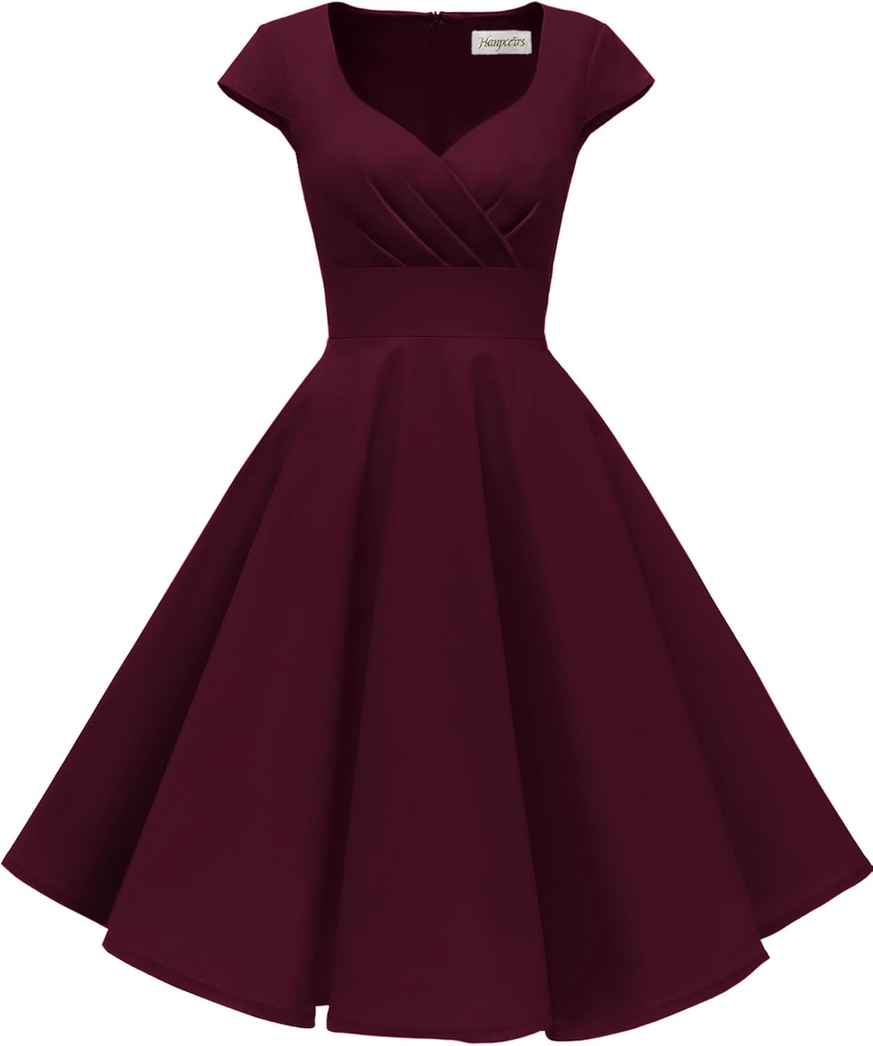 Retro Vintage Cocktail Swing Dresses with Pocket for Women