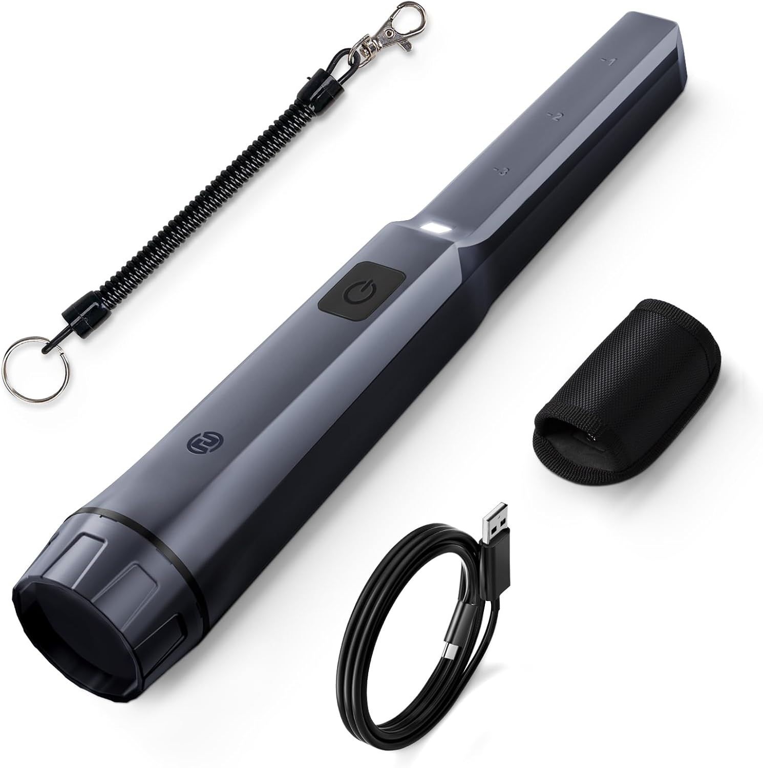 SUNPOW Metal Detector Pinpointer with 800mAh Battery for 15H Use