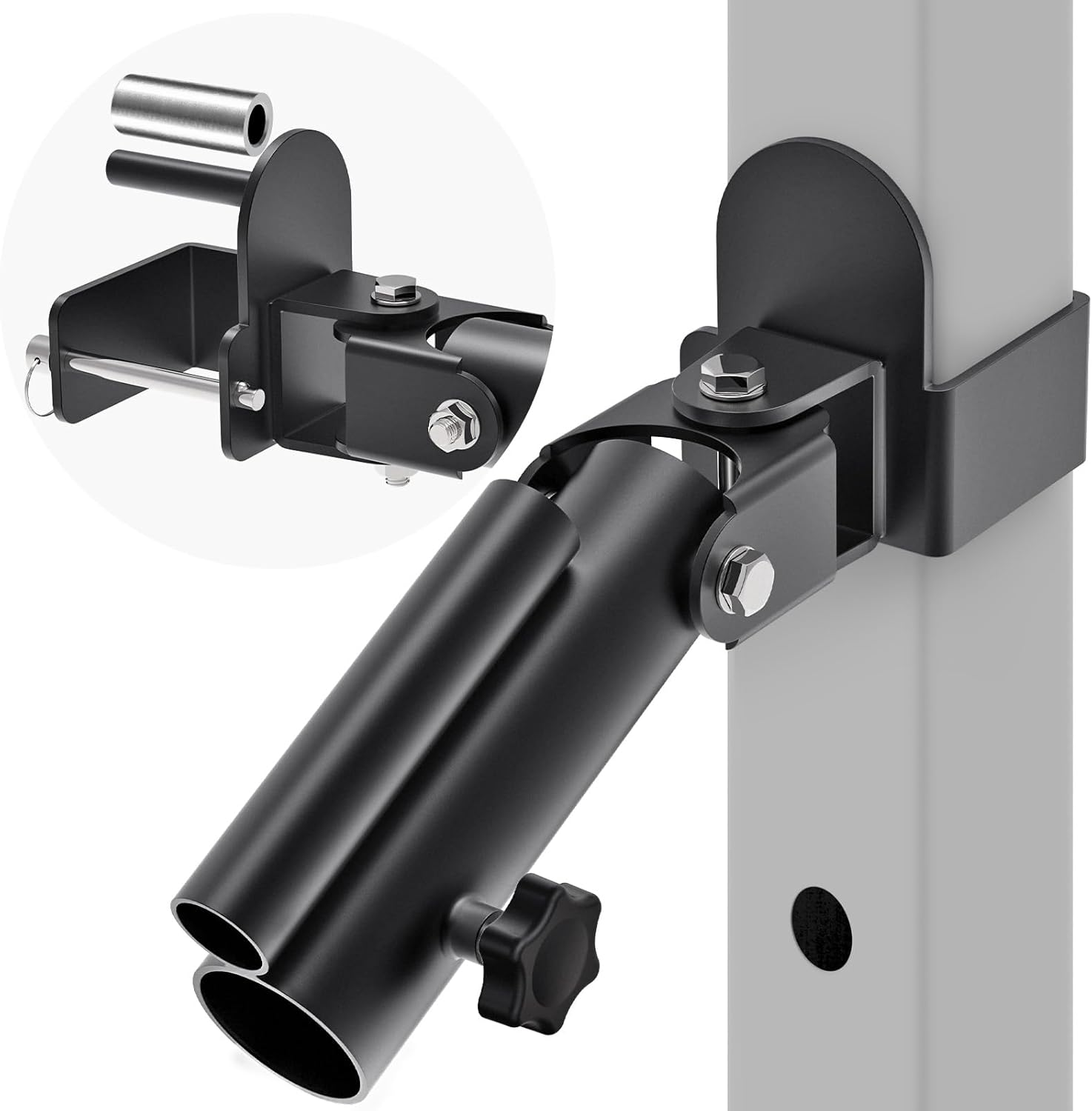 SELEWARE T Bar Row Landmine Attachment for Power Rack Workouts