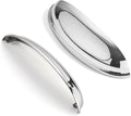 5 in Drawer Pulls Polished Chrome 10 Pack - Classic Cabinet Cup Pulls