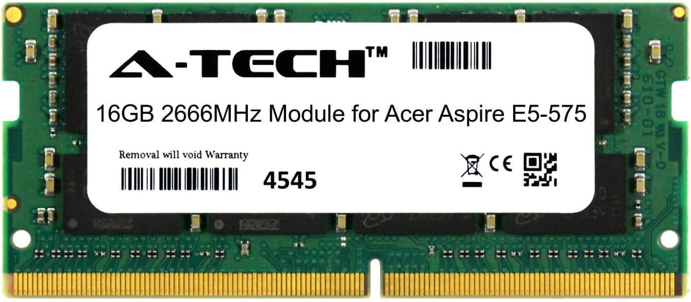 16GB DDR4 2666MHz Memory Module for Acer Aspire E5-575