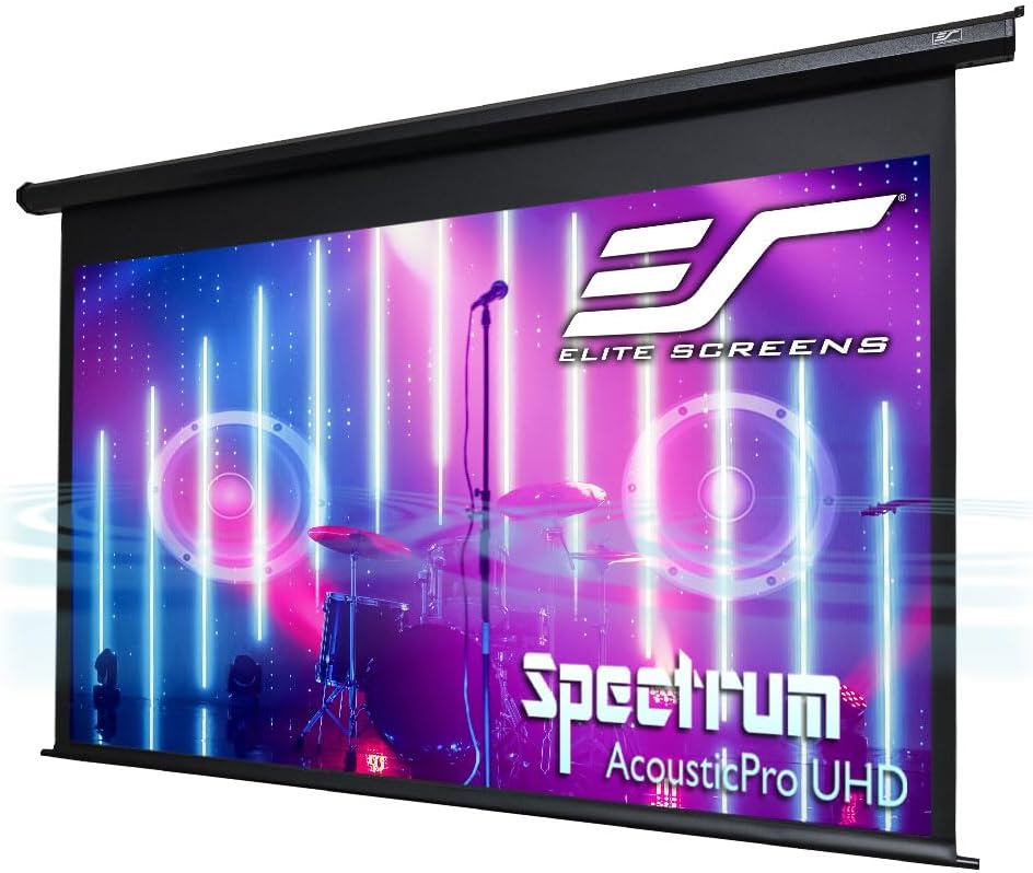135 AcousticPro UHD Motorized Projector Screen