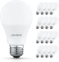 LUXRITE A19 LED Light Bulb 75 Watt Equivalent - Energy Saving 16 Pack