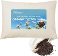 Buckwheat Pillow 20in x 26in - Adjustable Height and Firm Neck Support