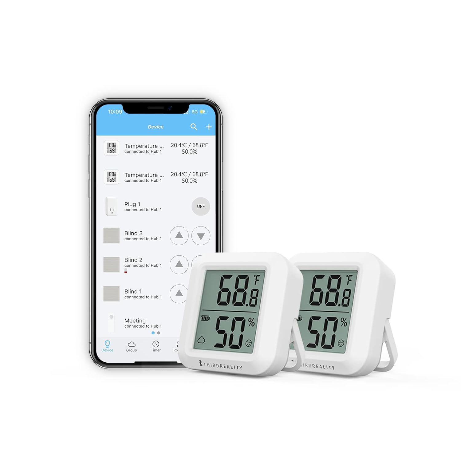 Zigbee Temperature and Humidity Sensor for Smart Home Automation