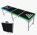 8-Foot Regulation Folding Beer Pong Table - Stealth Edition LED