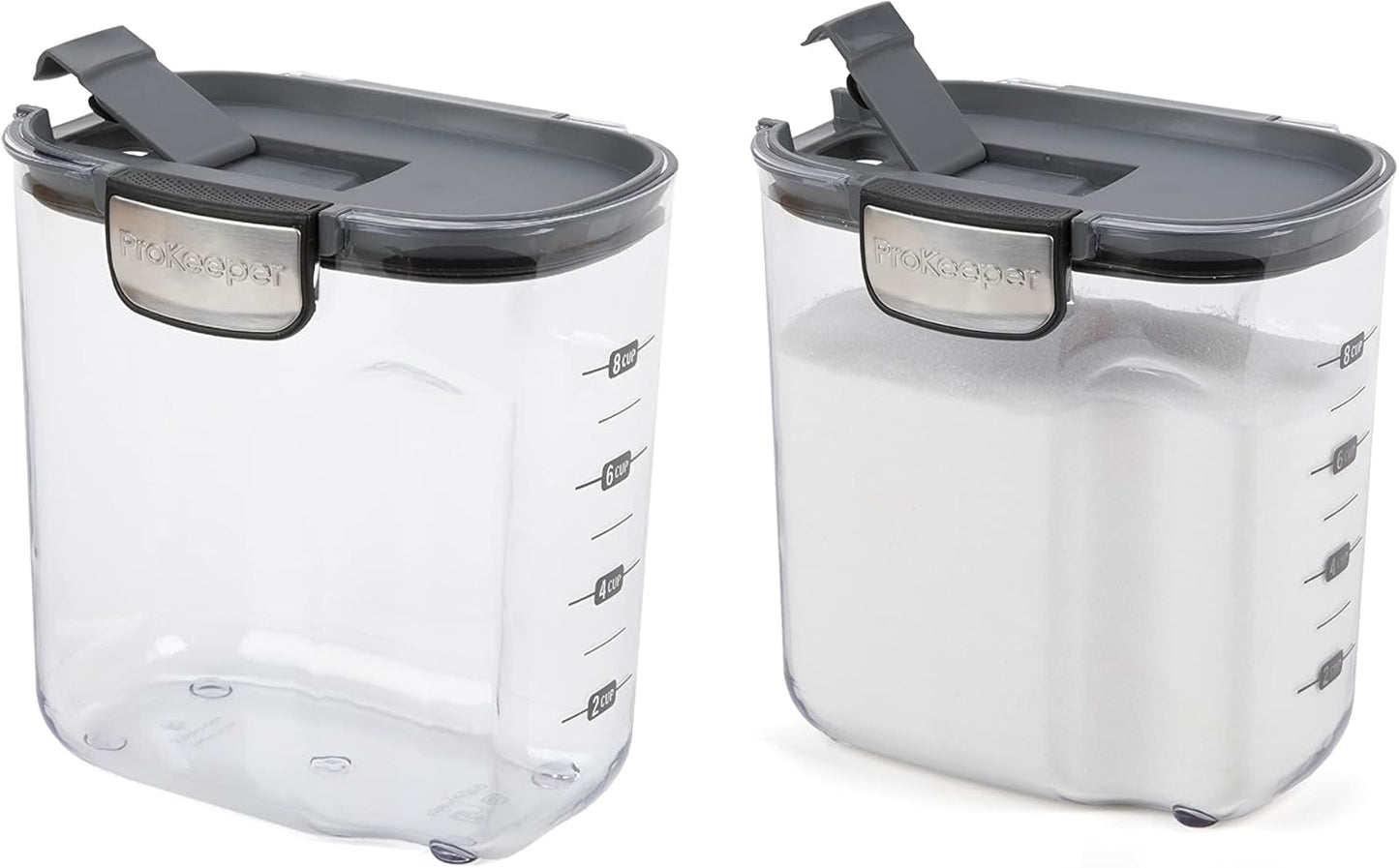 ProKeeper+ Clear Plastic Airtight Food Storage Container Set