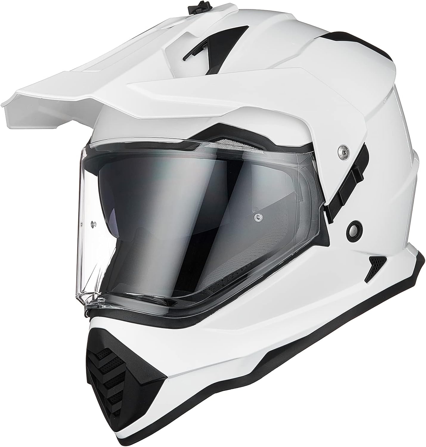 ILM Dual Sport Adventure Motorcycle Helmet for Off Road Use