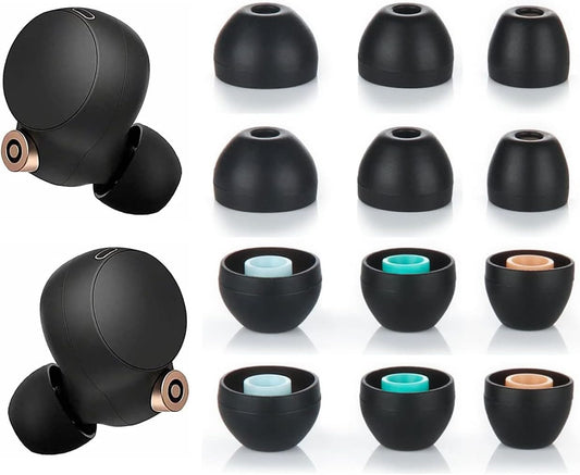 Silicone Ear Tips for Sony Earphones - Fit in Case