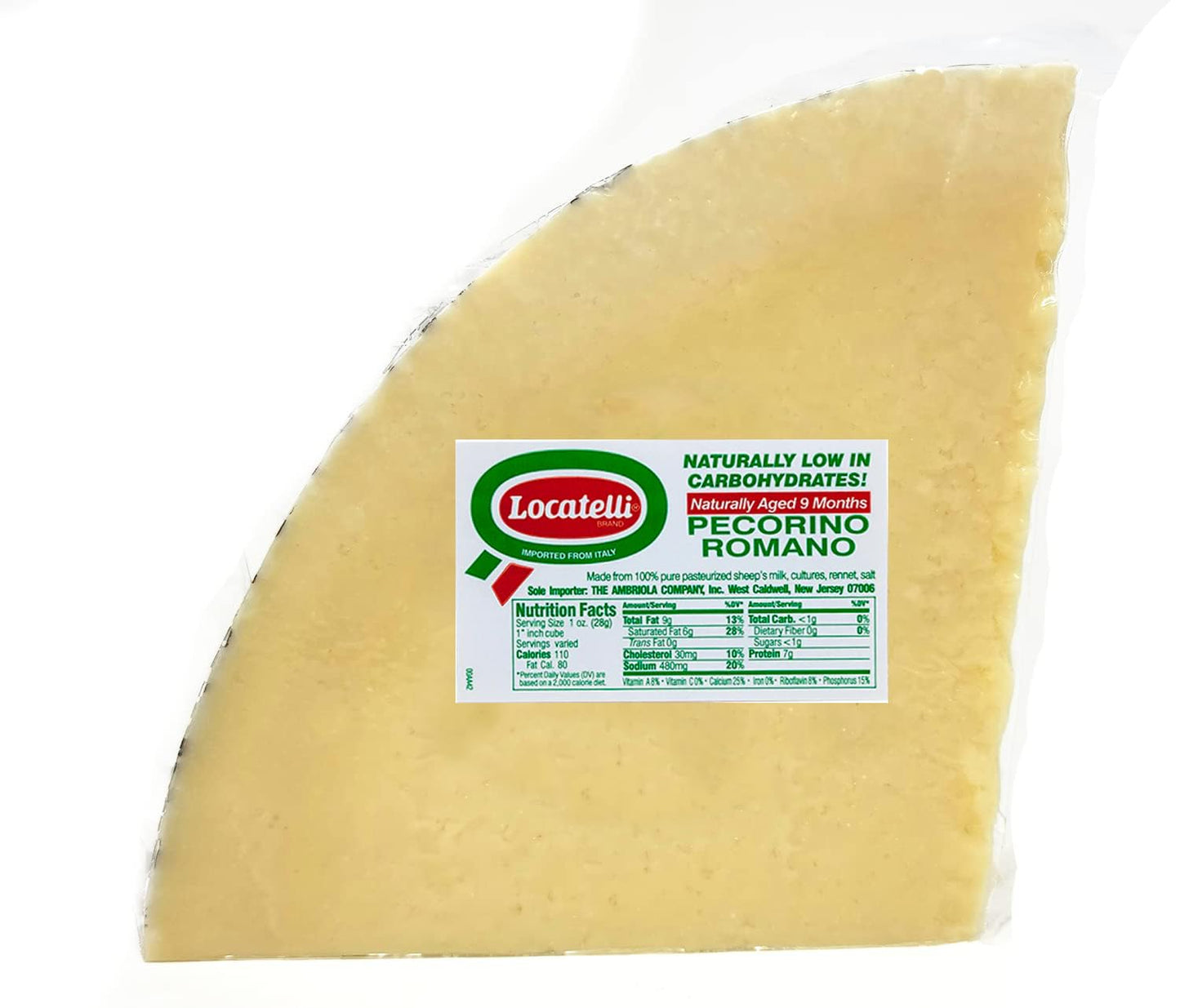 Locatelli Pecorino Romano Cheese - Authentic Italian Import