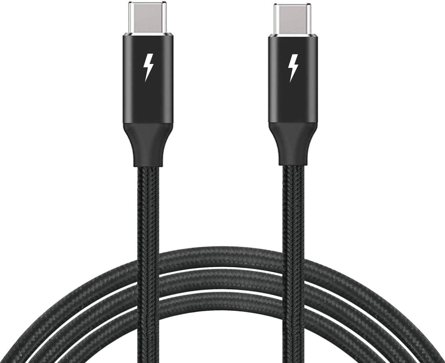 High-Speed TREBLEET 6.6ft USB4 Cable - 100W Power Delivery