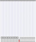 VEVOR Strip Curtain 96in x 72in Clear PVC Door Curtain - Durable