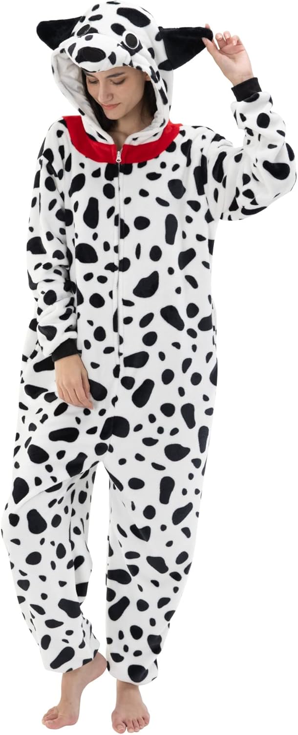 COSUSKET Snug Fit Unisex Adult Onesie Pajamas for Comfort