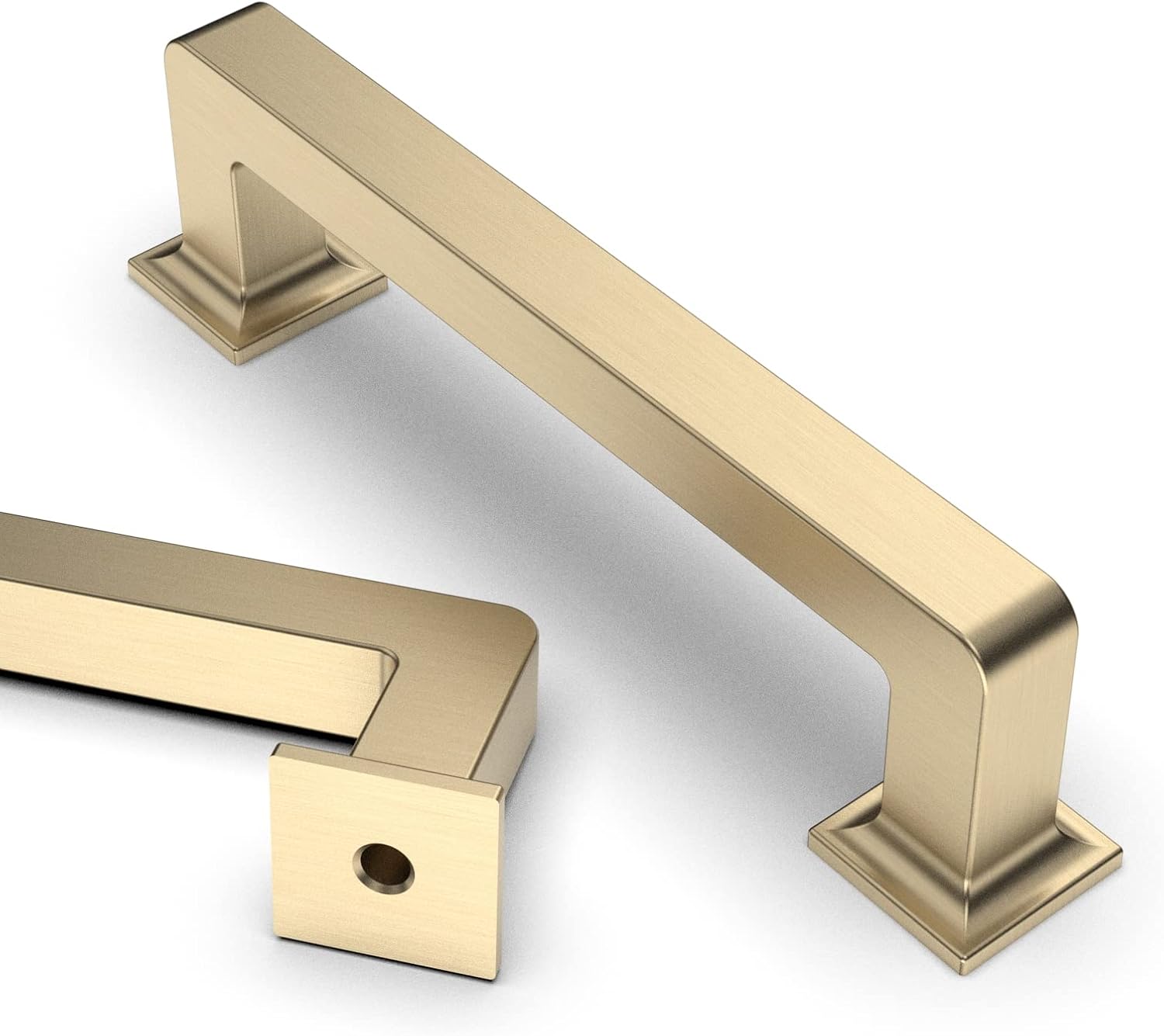 Brushed Brass Kitchen Cabinet Handles for Stylish Upgrades