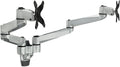 Dual Full Motion Monitor Wall Mount - Dual Arm Ergonomic Mount