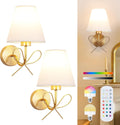ADISUN Modern Wall Sconce Set of Two for Any Room Decor