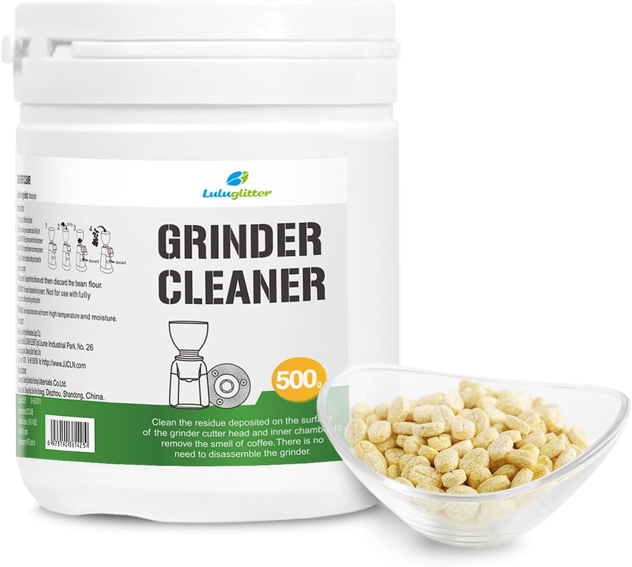 500g Natural Coffee Grinder Cleaner - Home Use