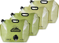 Collapsible 8L Water Storage Bag 4-Pack - Foldable Emergency Water