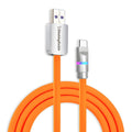 Neon Chubby Fast Charge Cable USB-A to USB-C 13.1 ft - RGB Glow