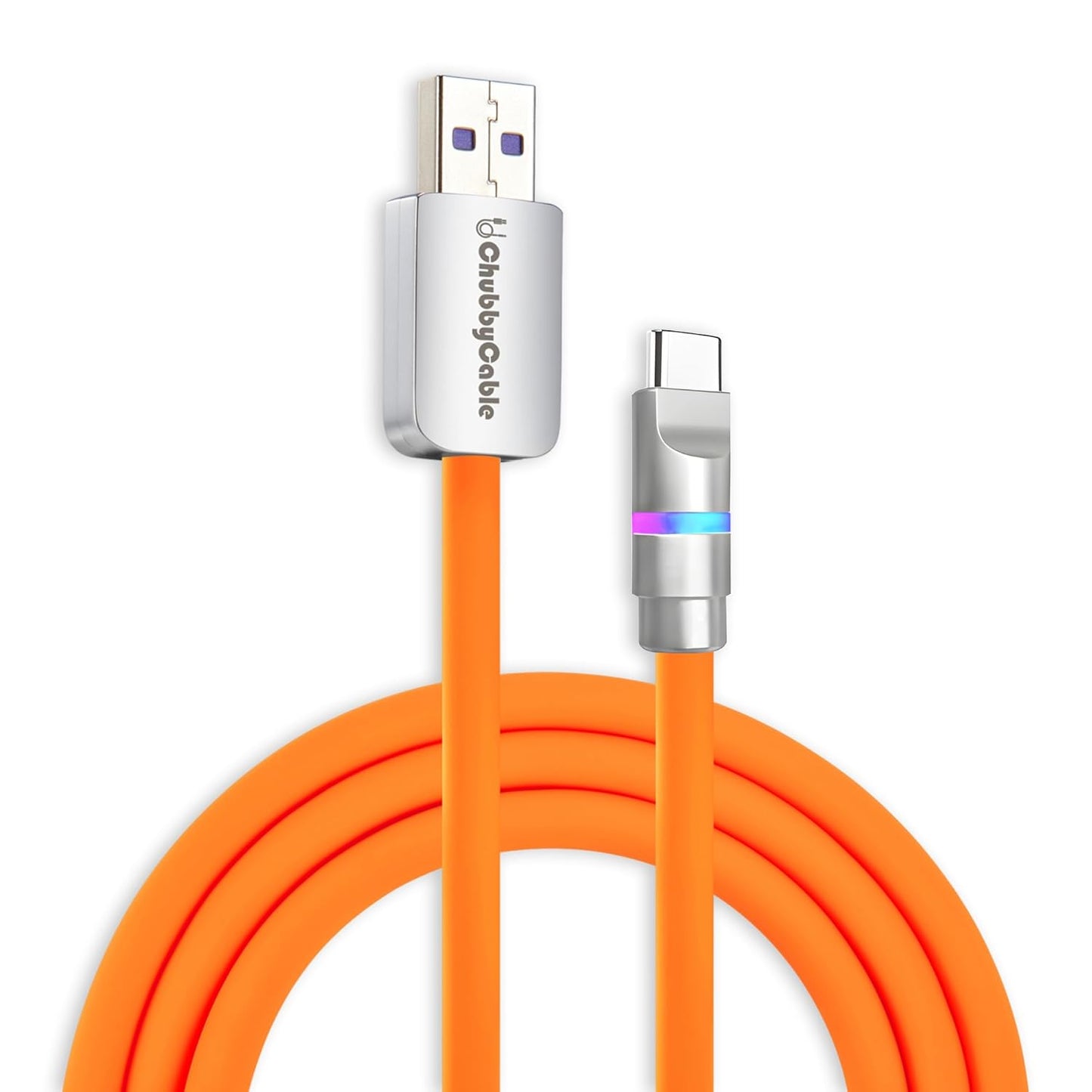 Chubbycable Neon Chubby Fast Charge Cable with RGB Light Effect
