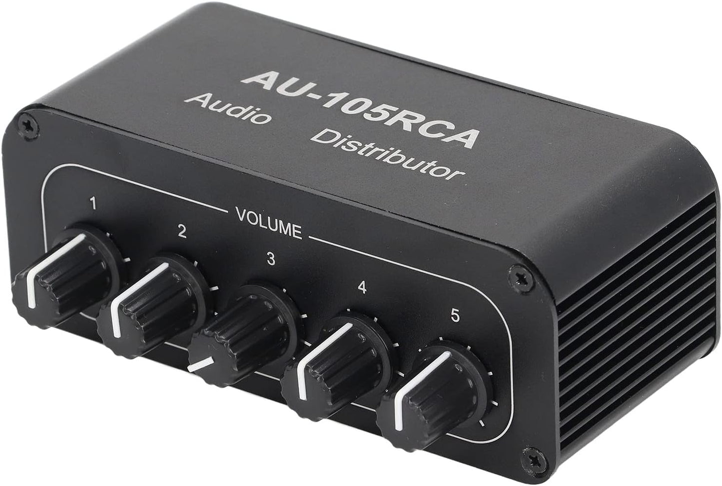 5-Way Stereo L/R Sound Channel Bi-Directional Audio Switcher