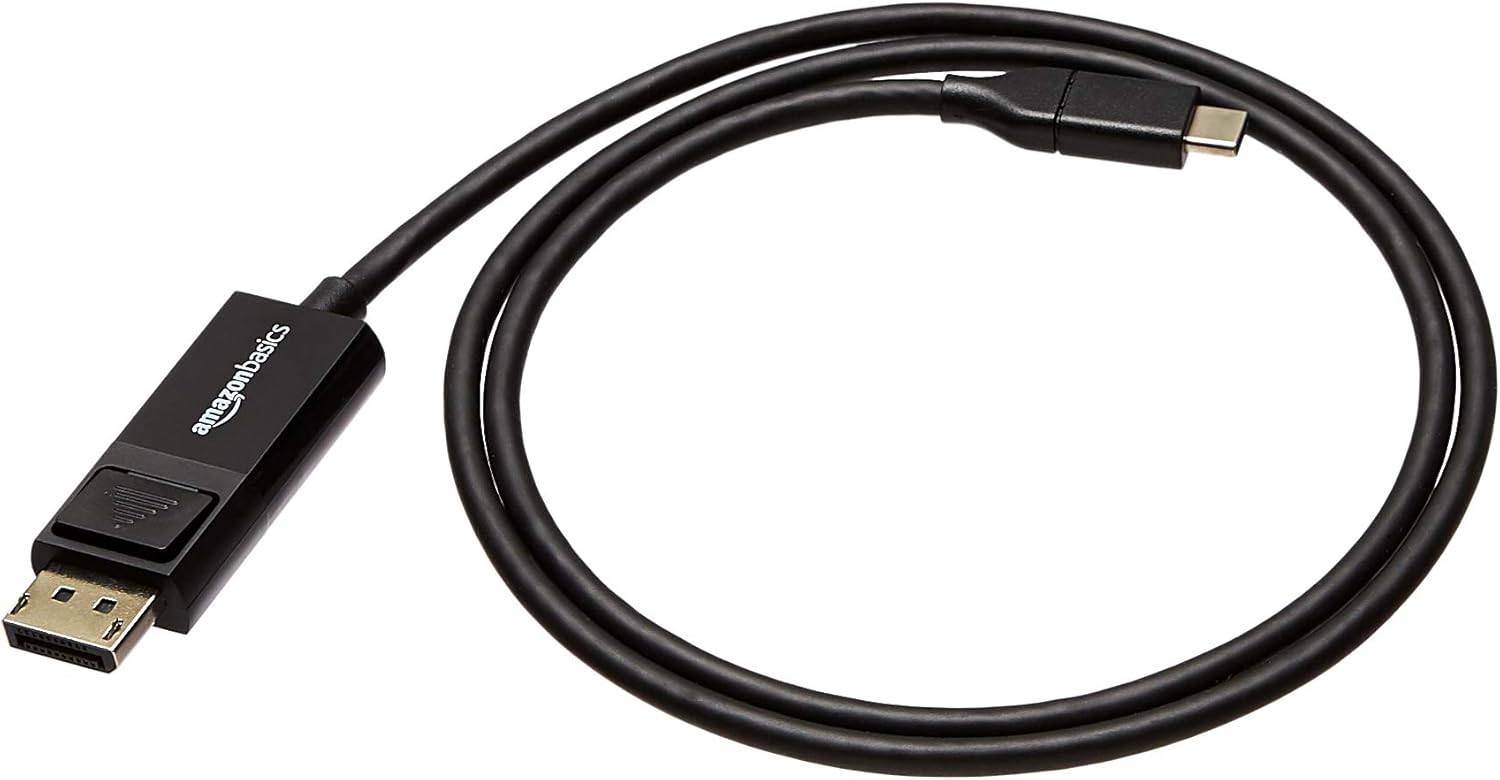 High-Speed 3ft USB-C to DisplayPort Cable