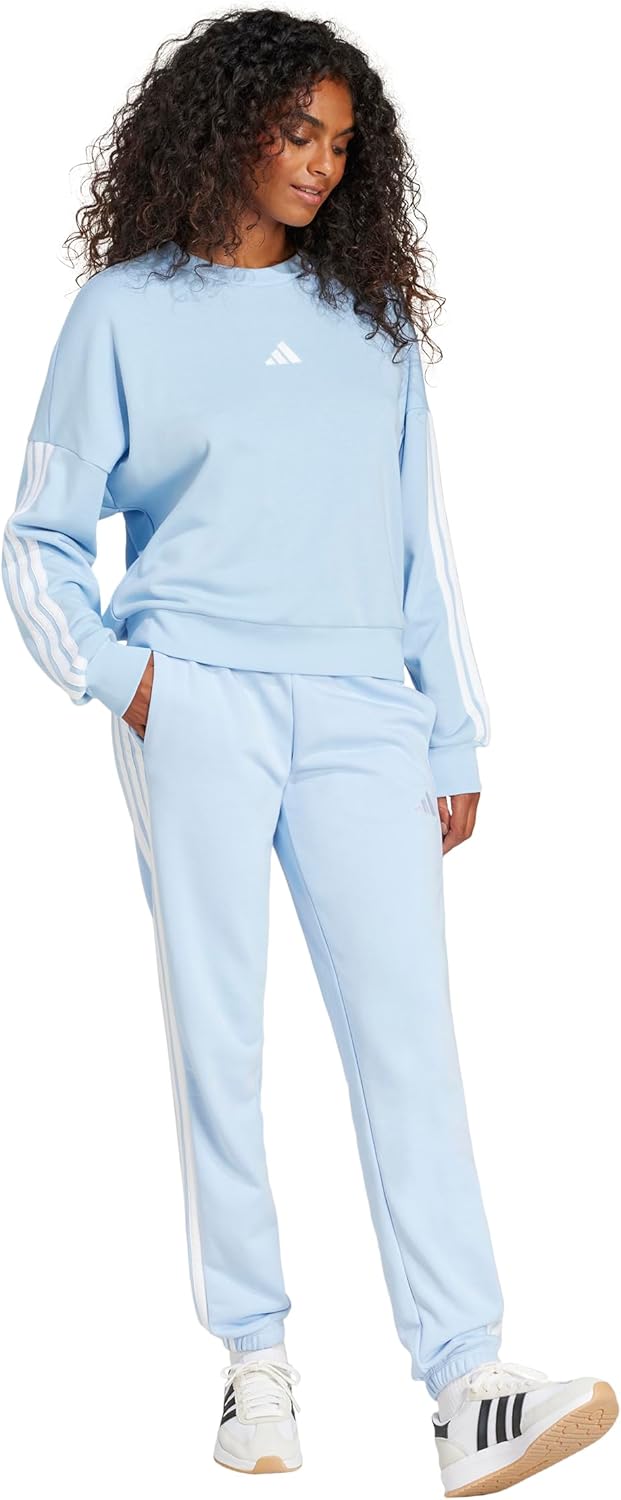 adidas Women's Essentials 3-Stripes French Terry Cuffed Pants Review