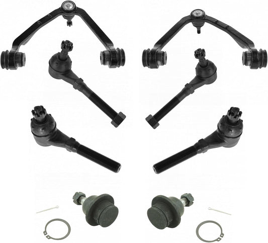 TRQ Front Steering & Suspension Kit for Ford Lincoln Vehicles