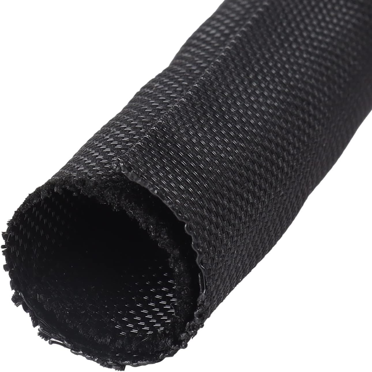 Black-Braided-Wire-Loom for Automotive Wires and Cables