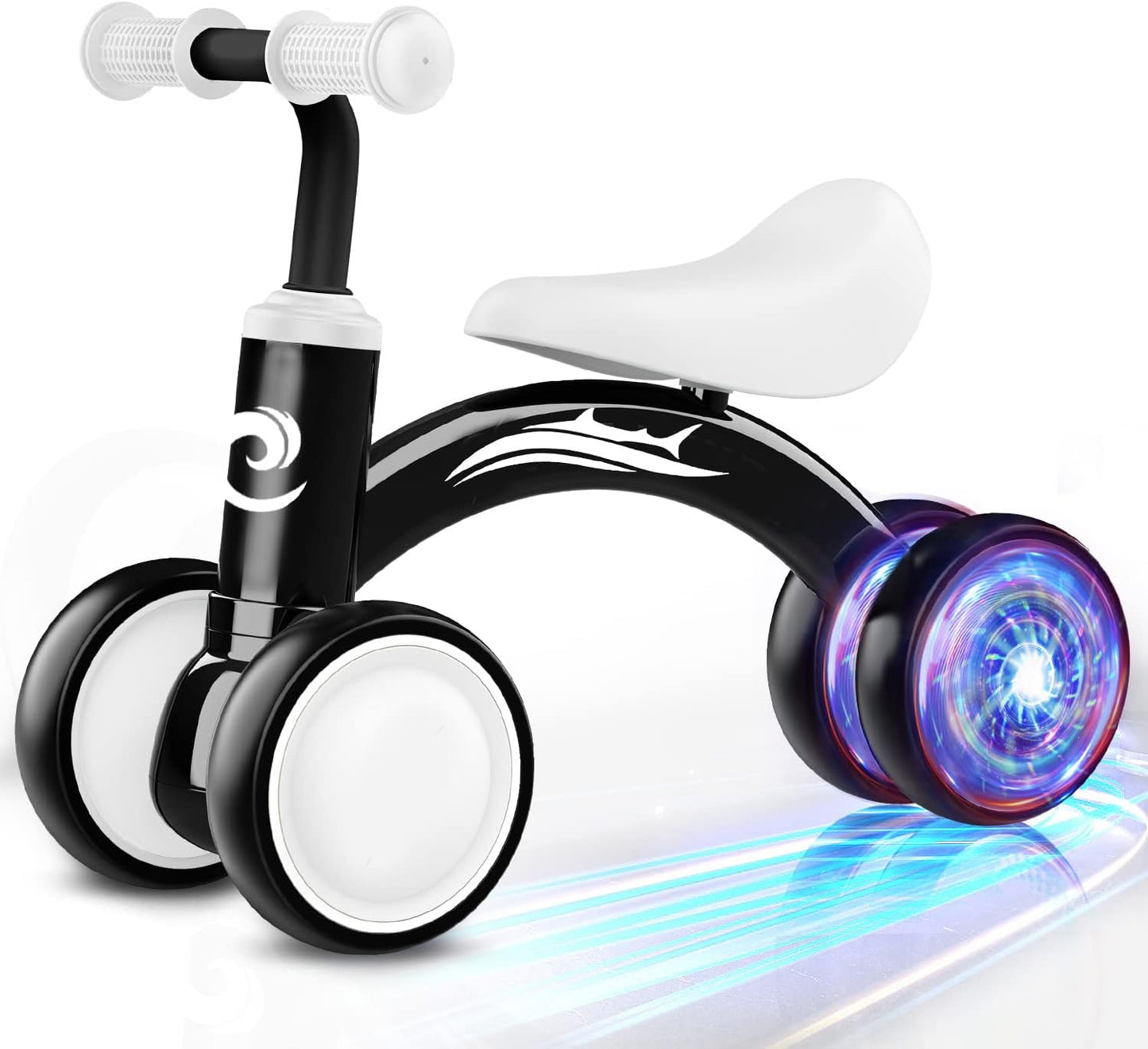 Silent Wheels Toddler Balance Bike - Perfect 1 Year Old Gift!