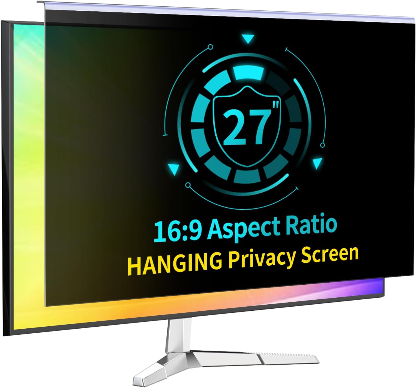 27 Inch Computer Privacy Screen Filter for Enhanced Security