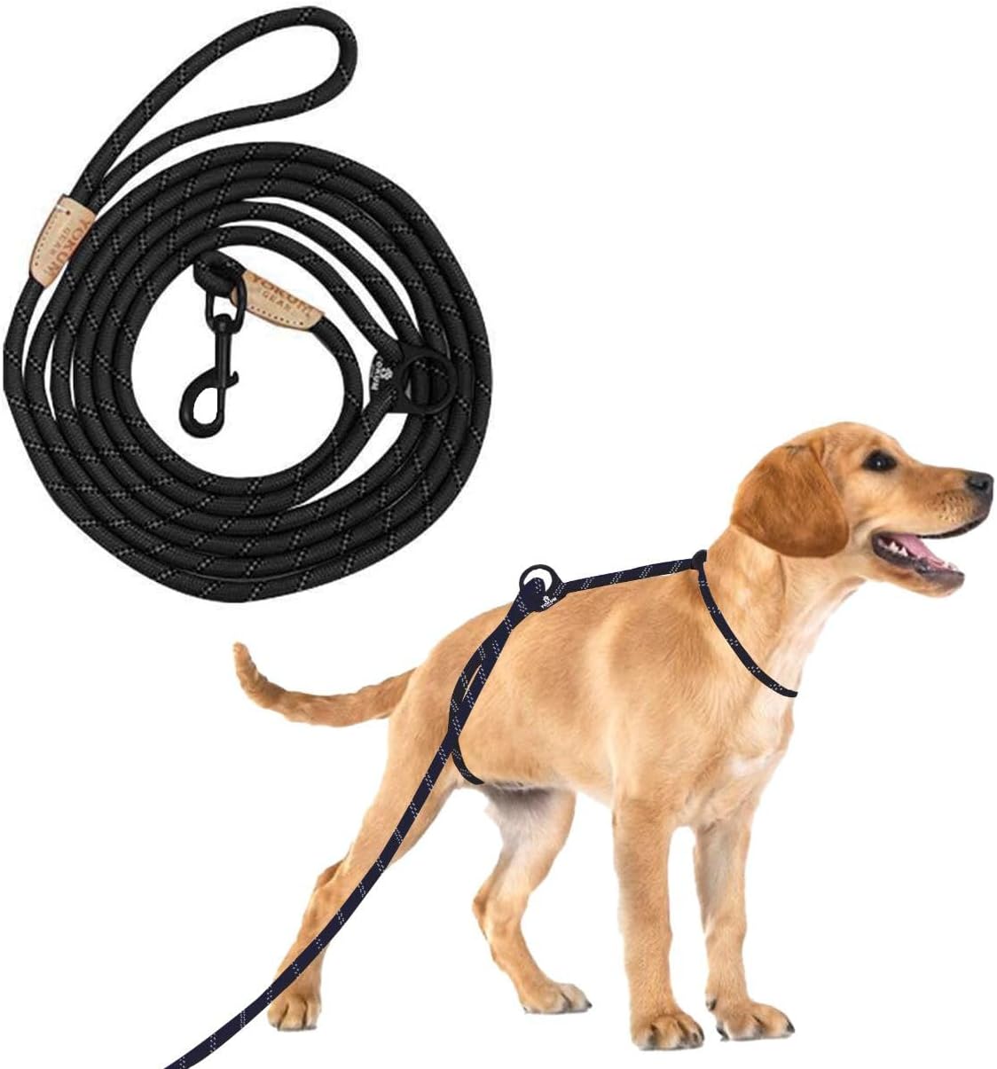 Yokum Gear 12ft No Pull No Choke Dog Leash for All Breeds