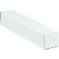 White Square Mailing Tubes 18 in x 3 in x 3 in Pack of 25 - Won't Roll