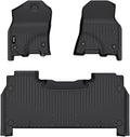 VIWIK Floor Mats for Dodge Ram 1500 Crew Cab 2019-2024 - All Weather