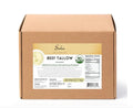 100% Pure Fully Rendered Grass Fed Beef Tallow (50 lbs) - Food Grade