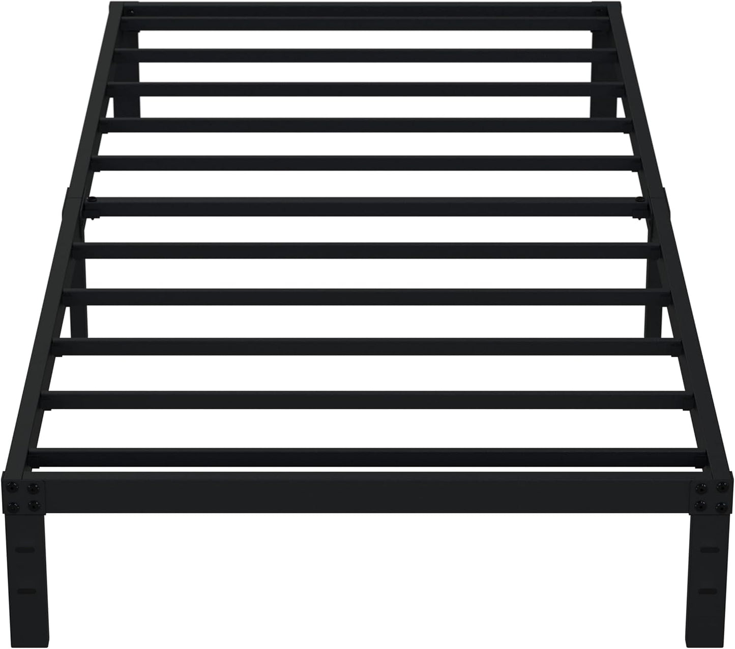 EMODA 10 Inch Twin Bed Frame - Heavy Duty Metal Design