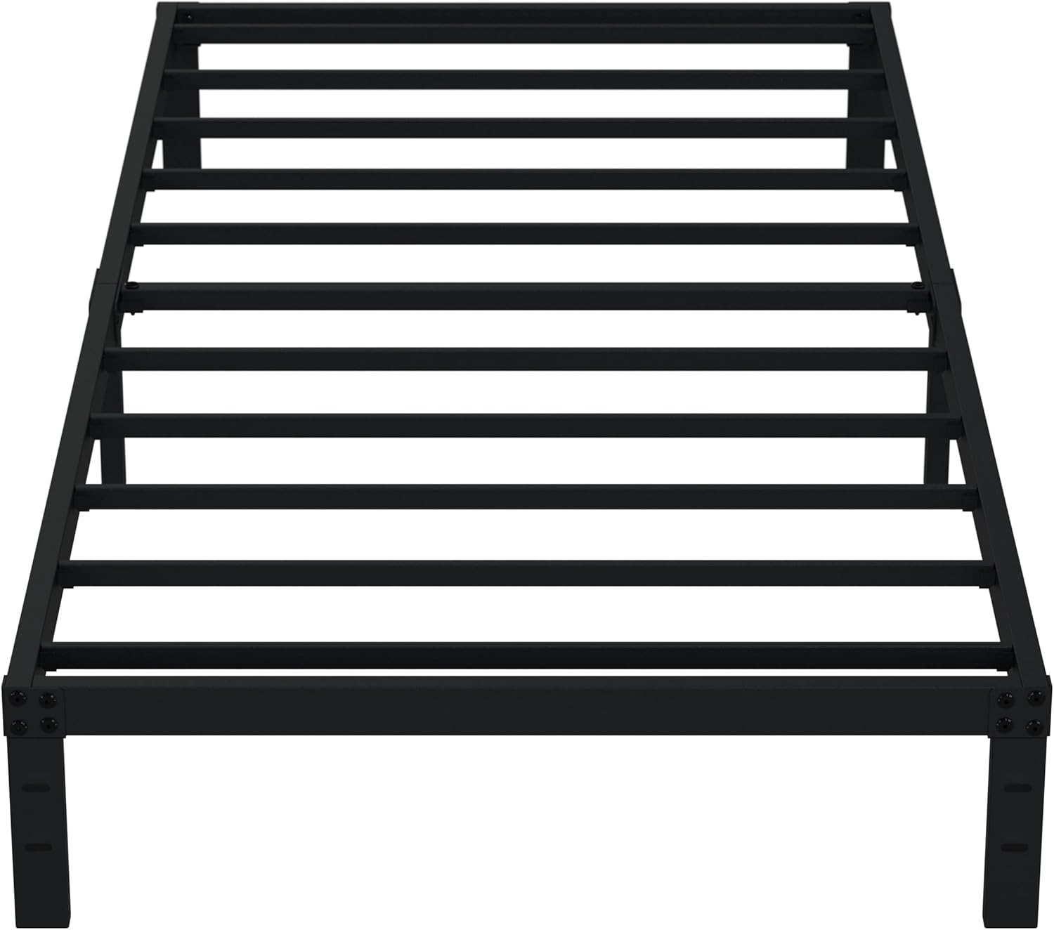 EMODA 10 Inch Twin Bed Frame - Heavy Duty Metal Design