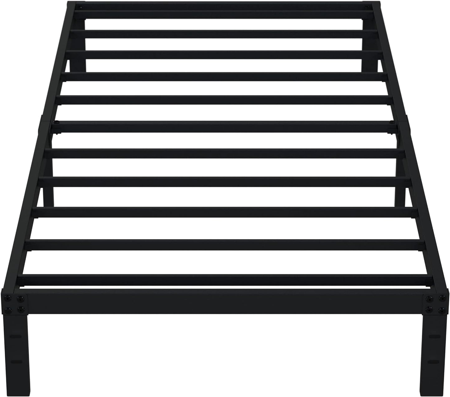 EMODA 10 Inch Twin XL Bed Frame - Heavy Duty Metal Platform