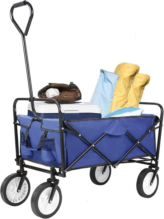 Collapsible Utility Wagon: Easy-Fold, XL Capacity