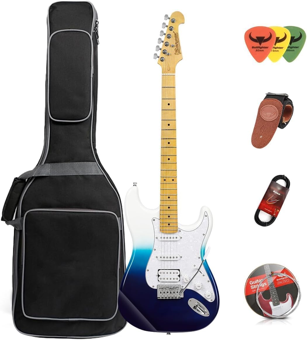 Bullfighter Electric Guitar Kit - Perfect for Beginners!