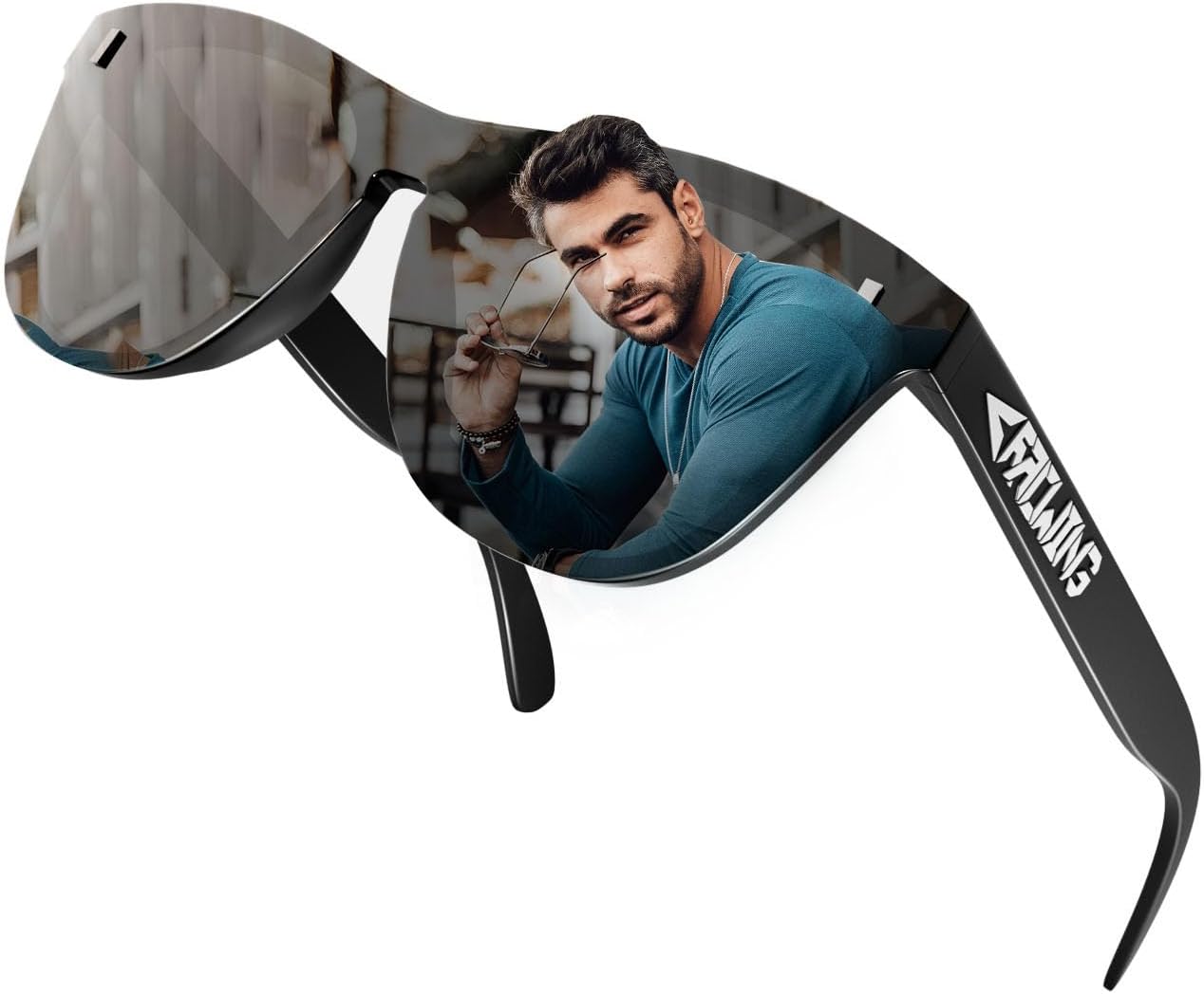 ROCKNIGHT Polarized Sunglasses: Glare-Free Vision